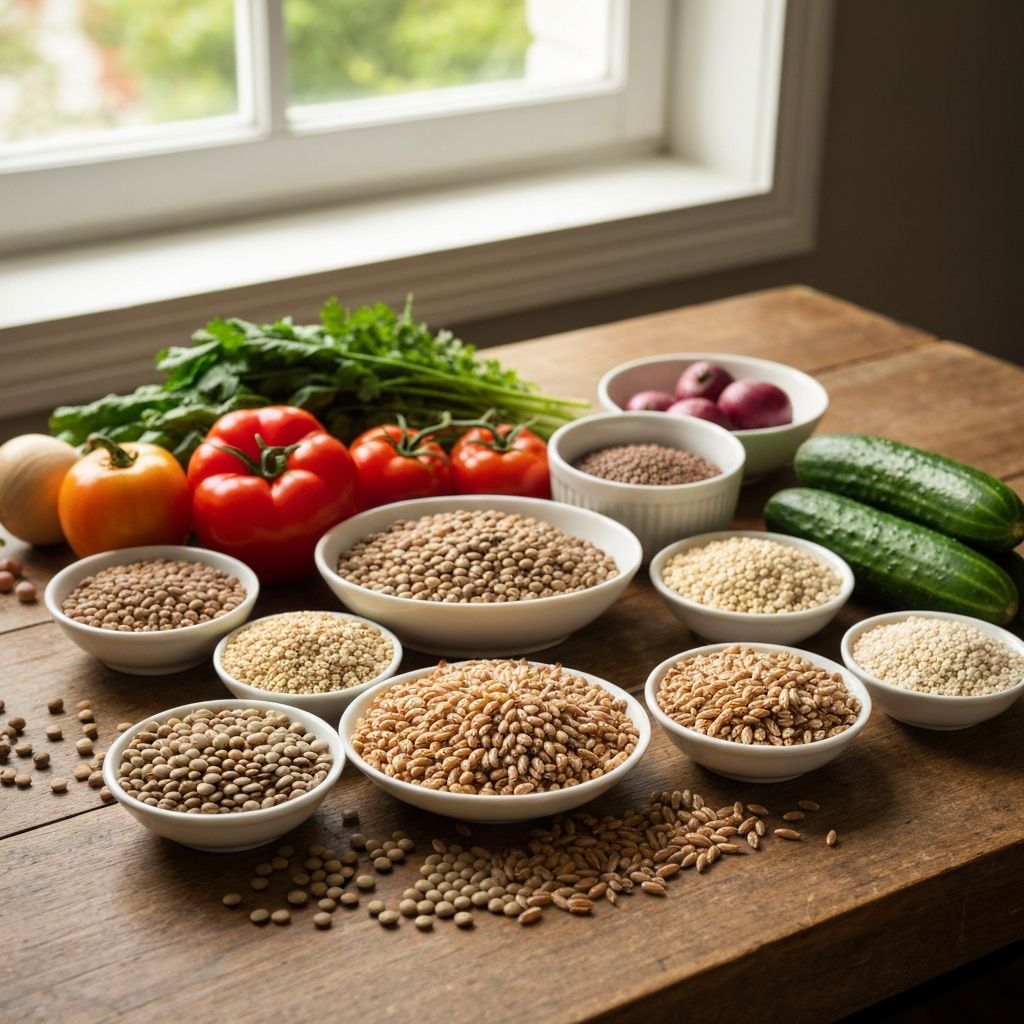 Fresh whole foods variety